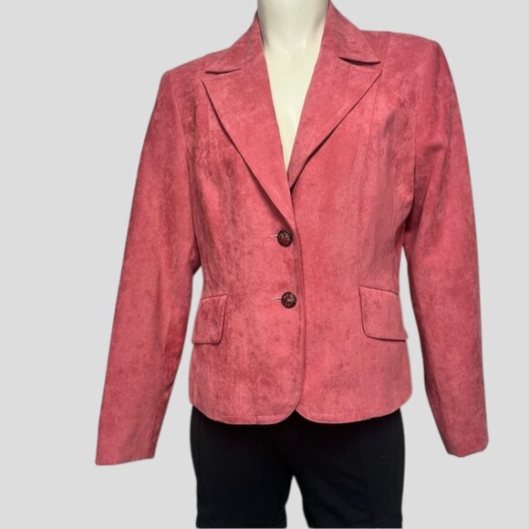 Vintage Concepts Canada Rose Classic Fit Blazer - Picture 1 of 12